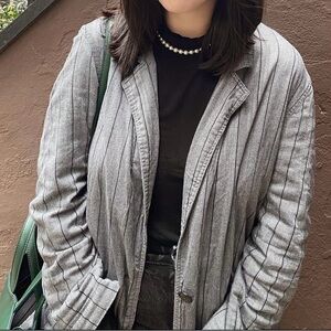 we the free slouchy blazer